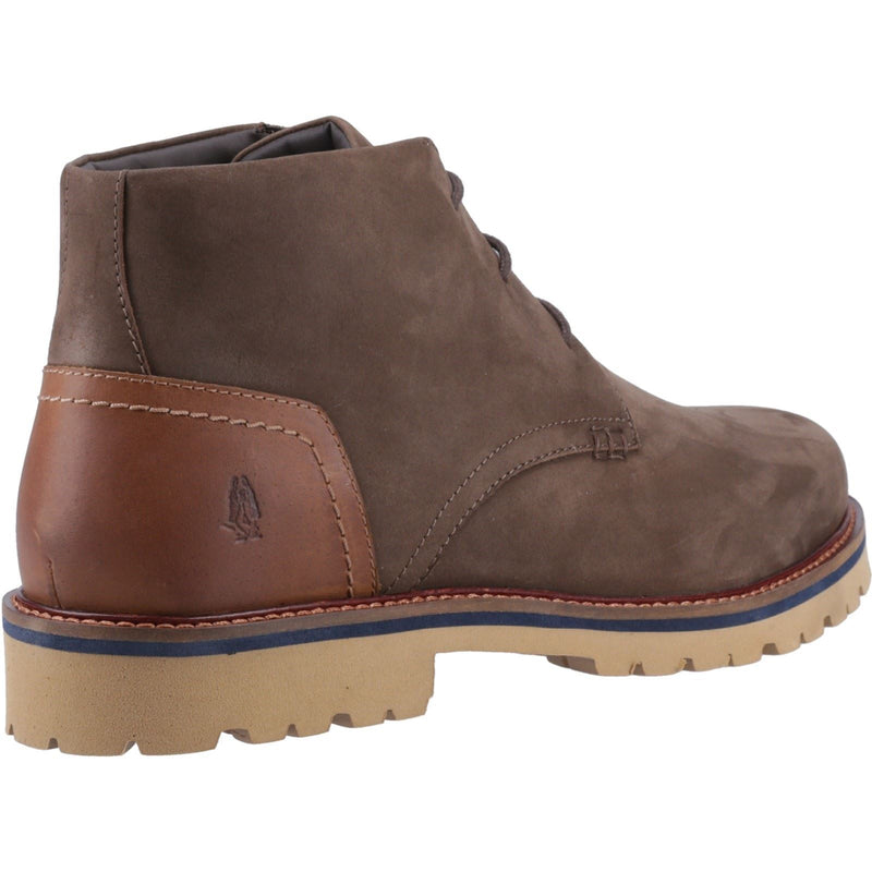 Hush Puppies Moore Nubuck Men's Brown Ankle Boots