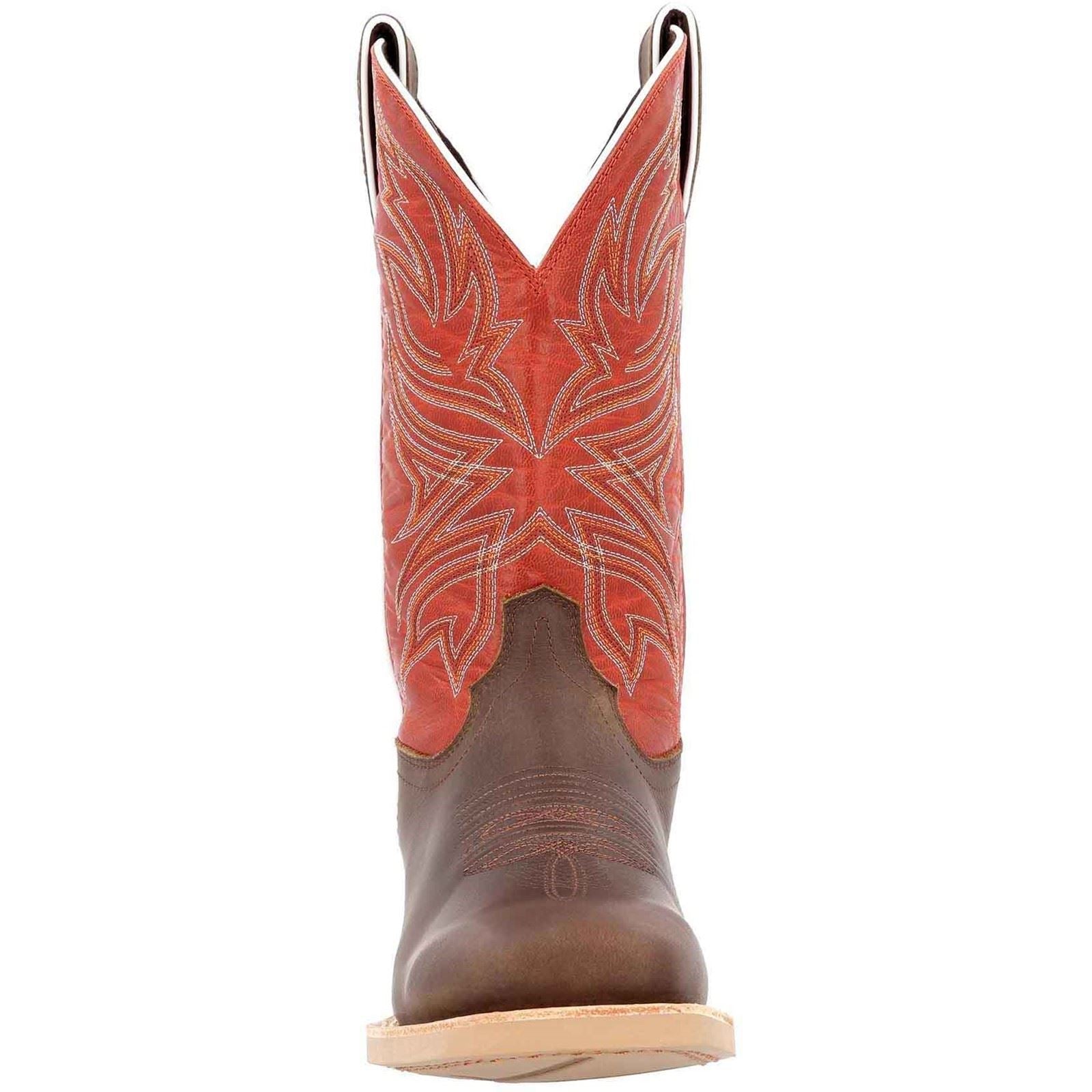Durango Rebel Pro Leather Men's Worn Brown/Chili Pepper Boots