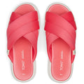 TOMS Alpargata Mallow Crossover Polyester Blend Women's Pink Slides