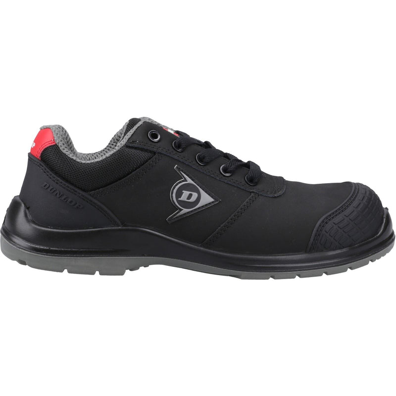 Dunlop First One Adv-Evo Low Nubuck Men's Black/Red Safety Trainers