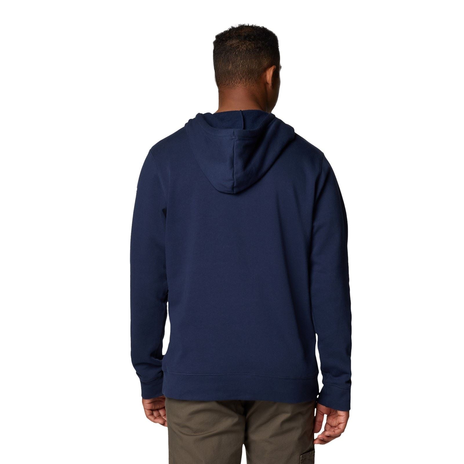 Columbia Columbia Trek Cotton Men's Blue Hooded Sweatshirt