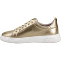 Hush Puppies Martha Leather Women's Gold Trainers