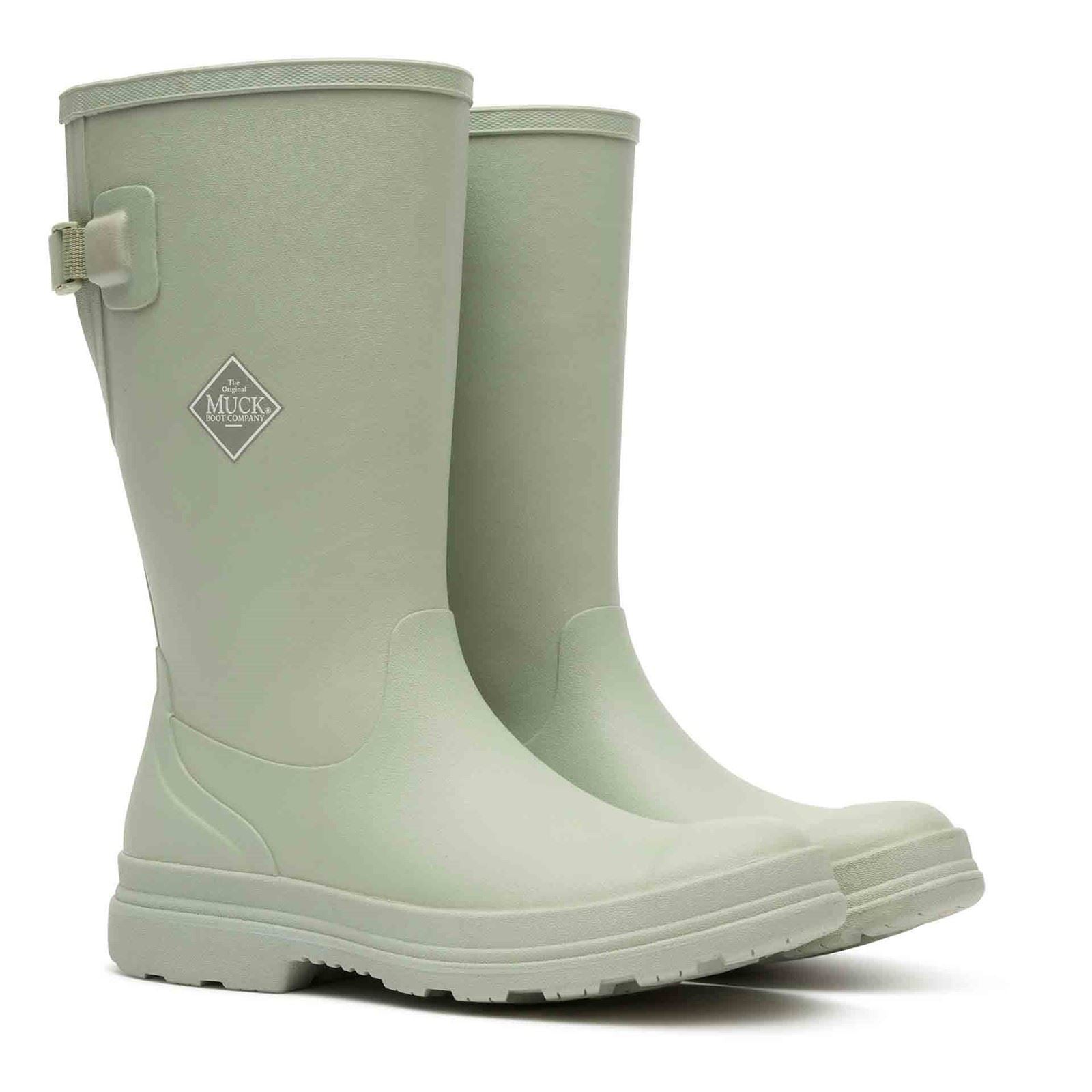 Muck Boots Rainscape Tall Rubber Women's Green Wellington Boots