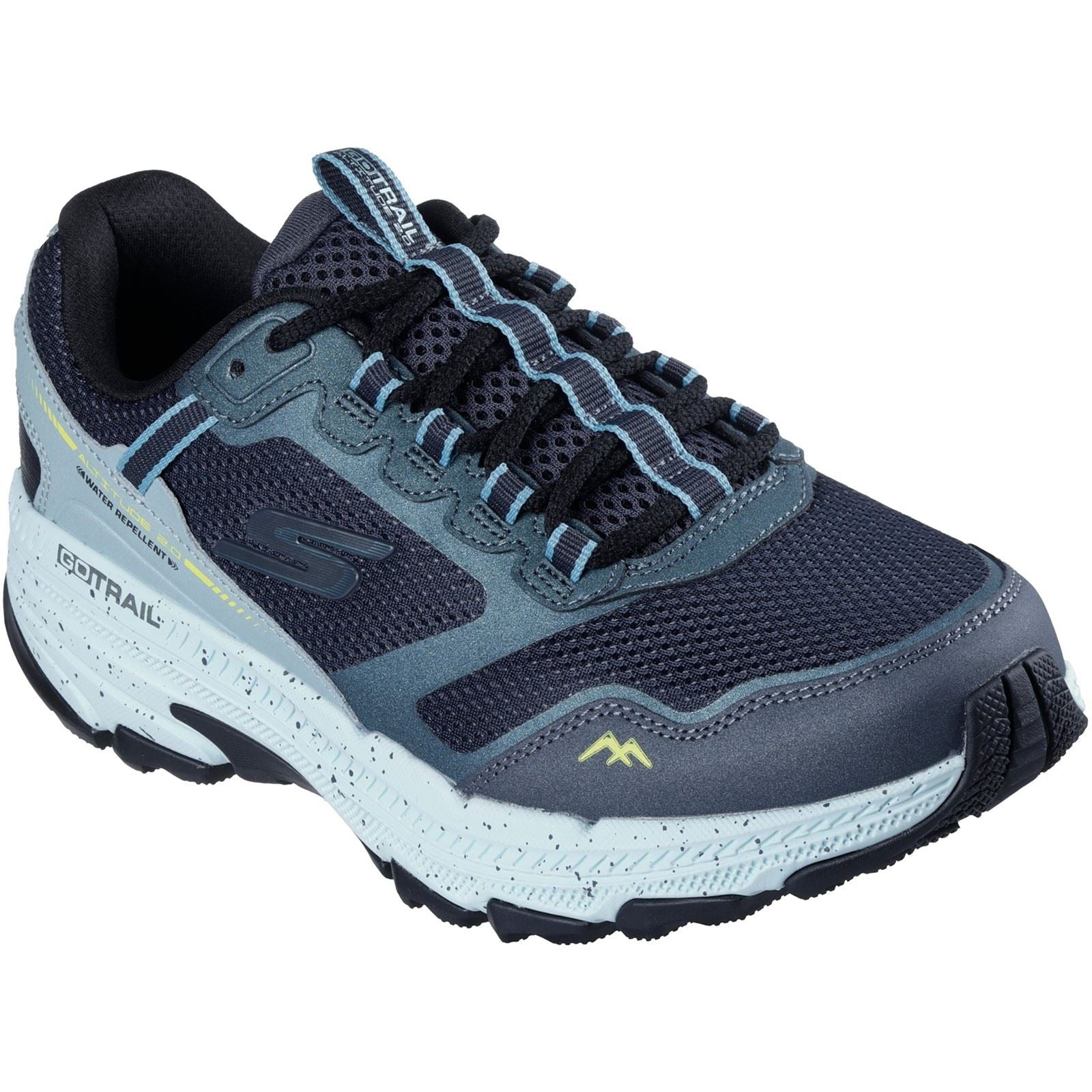 Skechers GO RUN Trail Altitude 2.0 Ravine Leather Women's Navy/Aqua Trainers
