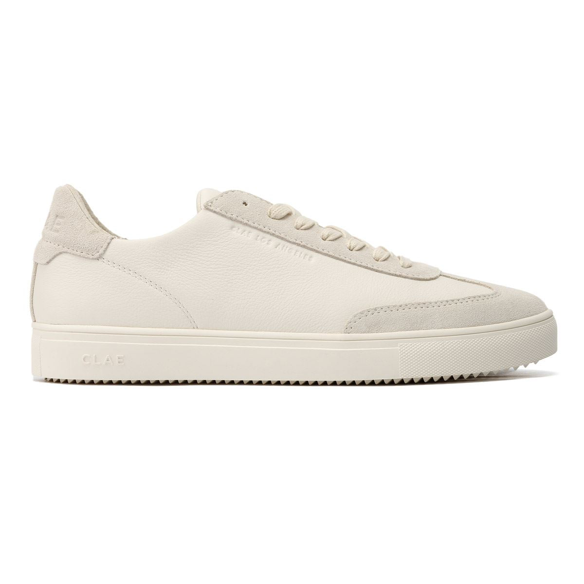 Clae Deane Leather Men's Triple Off White Trainers