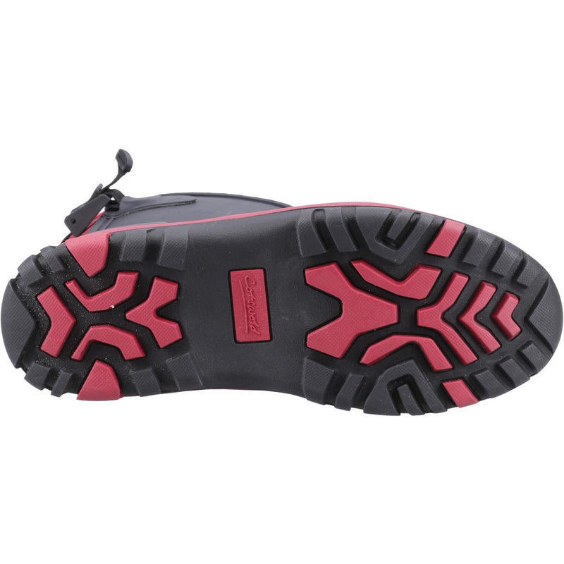 Cotswold Realm Rubber Women's Navy/Pink Wellington Boots