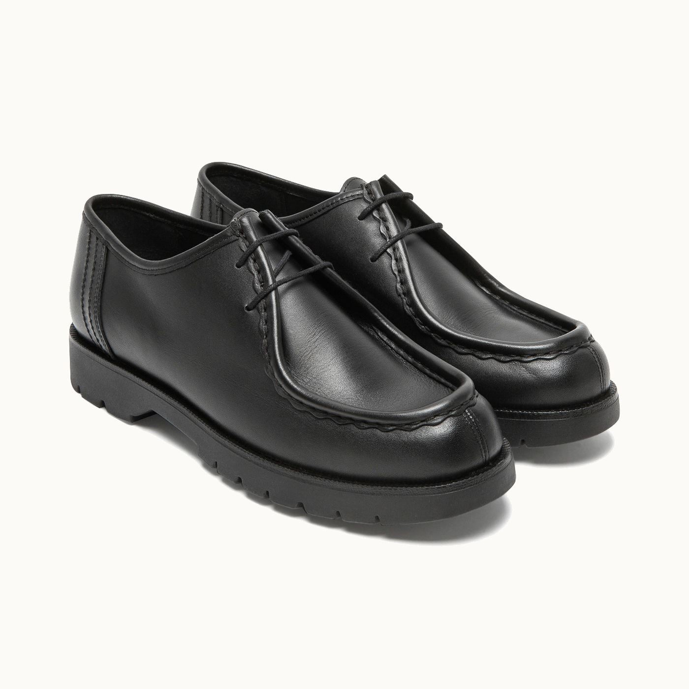 Kleman Padror Leather Men's Noir Shoes