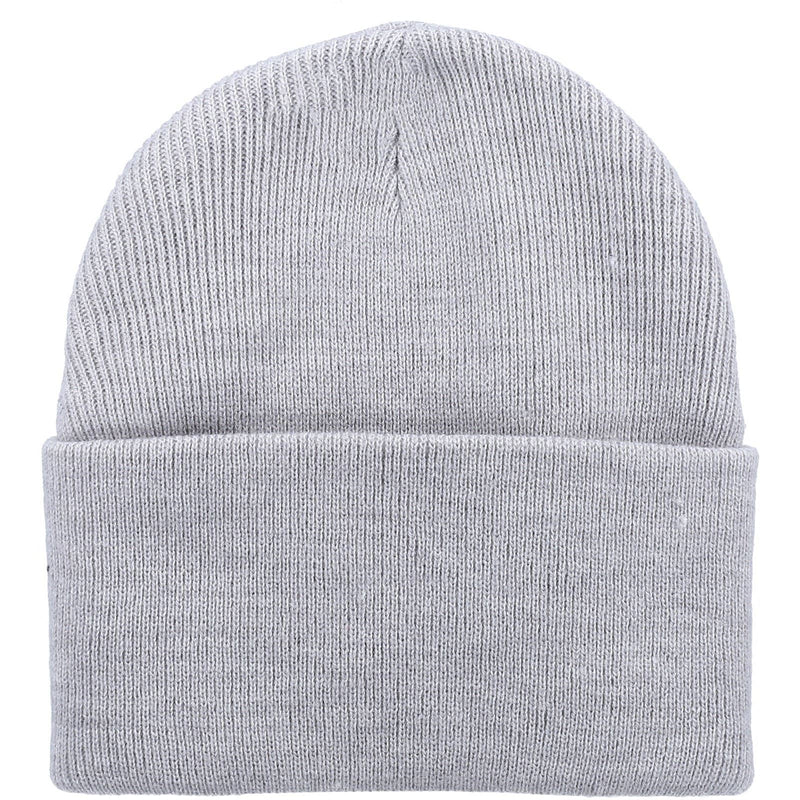 Dickies Acrylic Cuffed Grey Beanie Hat