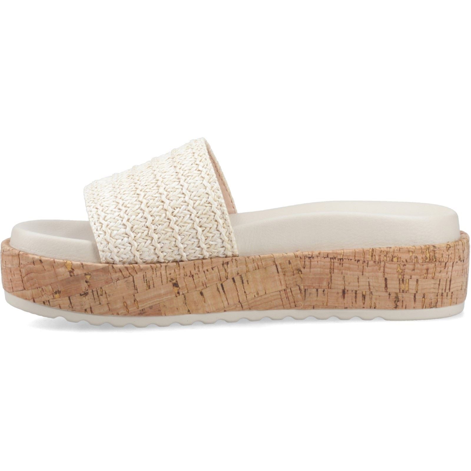 Rocket Dog Faye Alti Raffia Textile Women's Natural Sandals