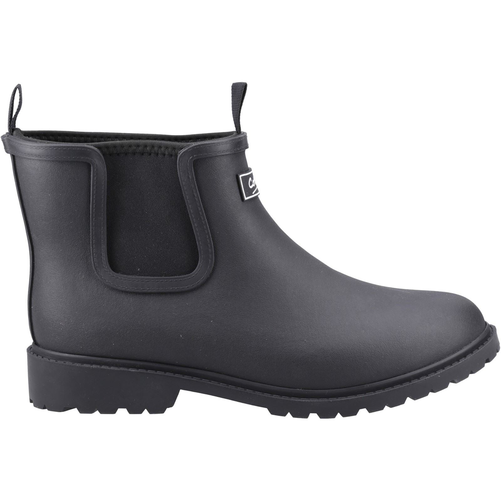 Cotswold Barton Synthetic Men's Black Wellington Boots