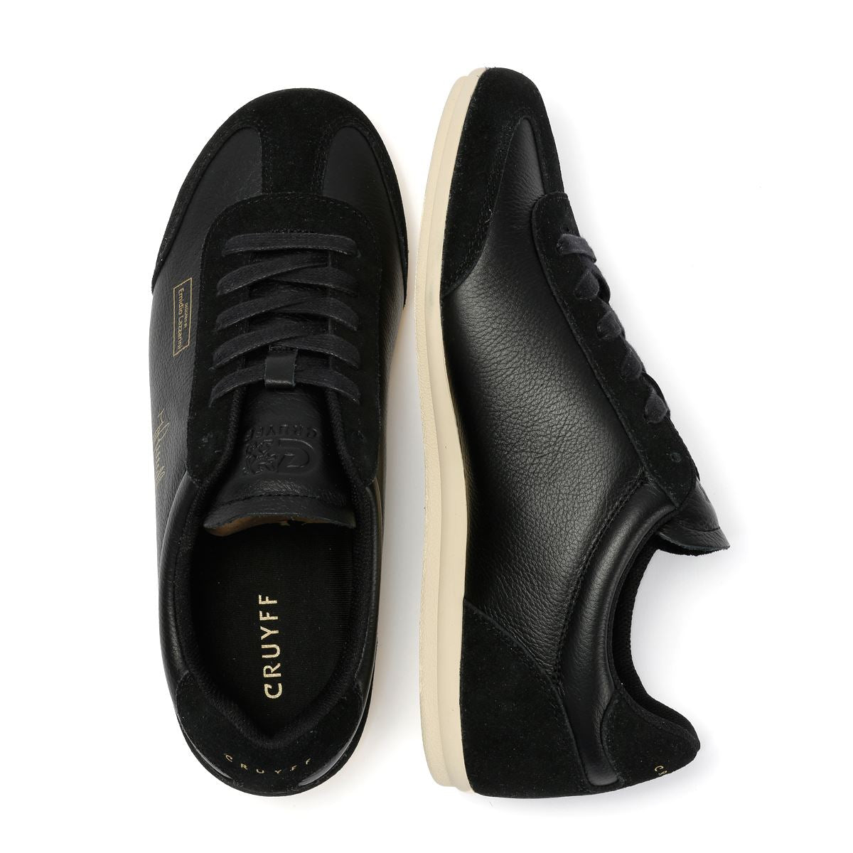 Cruyff Recoupa Leather Men's Black Trainers