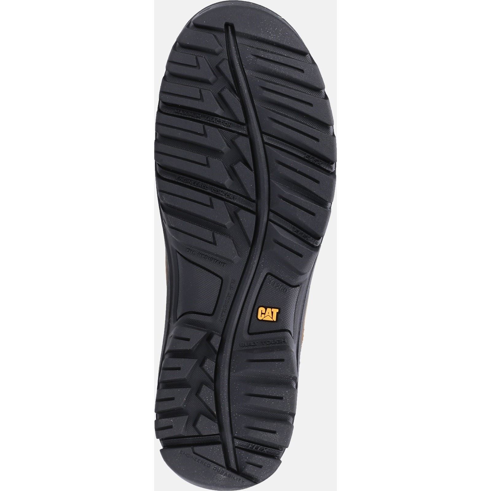 Caterpillar Framework Leather Seal Brown Safety Boots