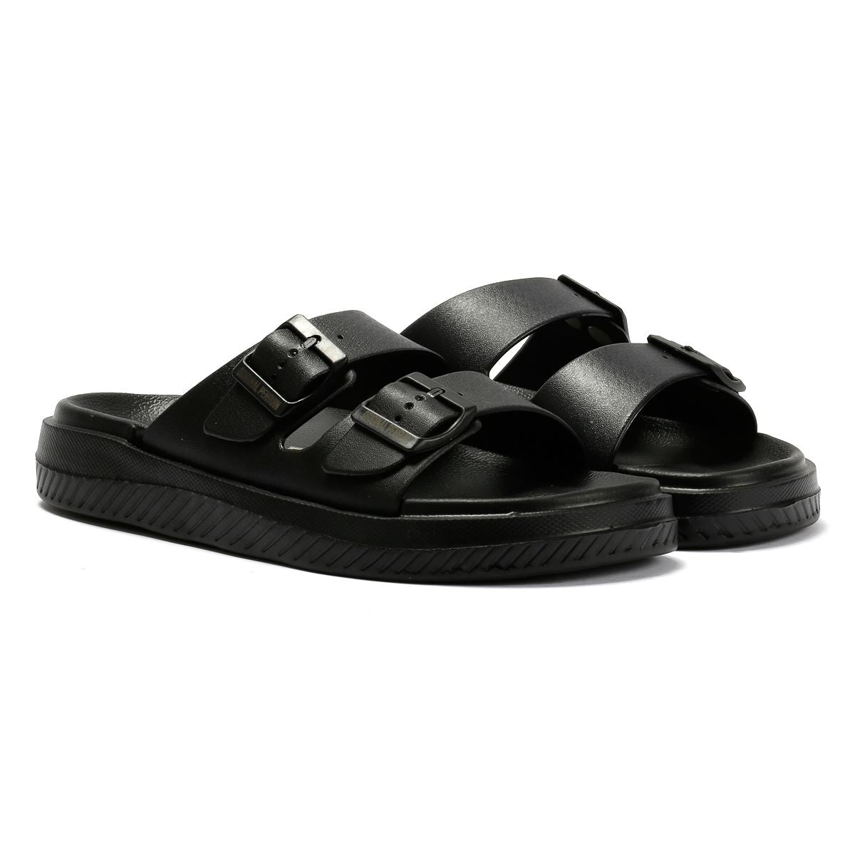 Penguin Playa Men's Black Sandals