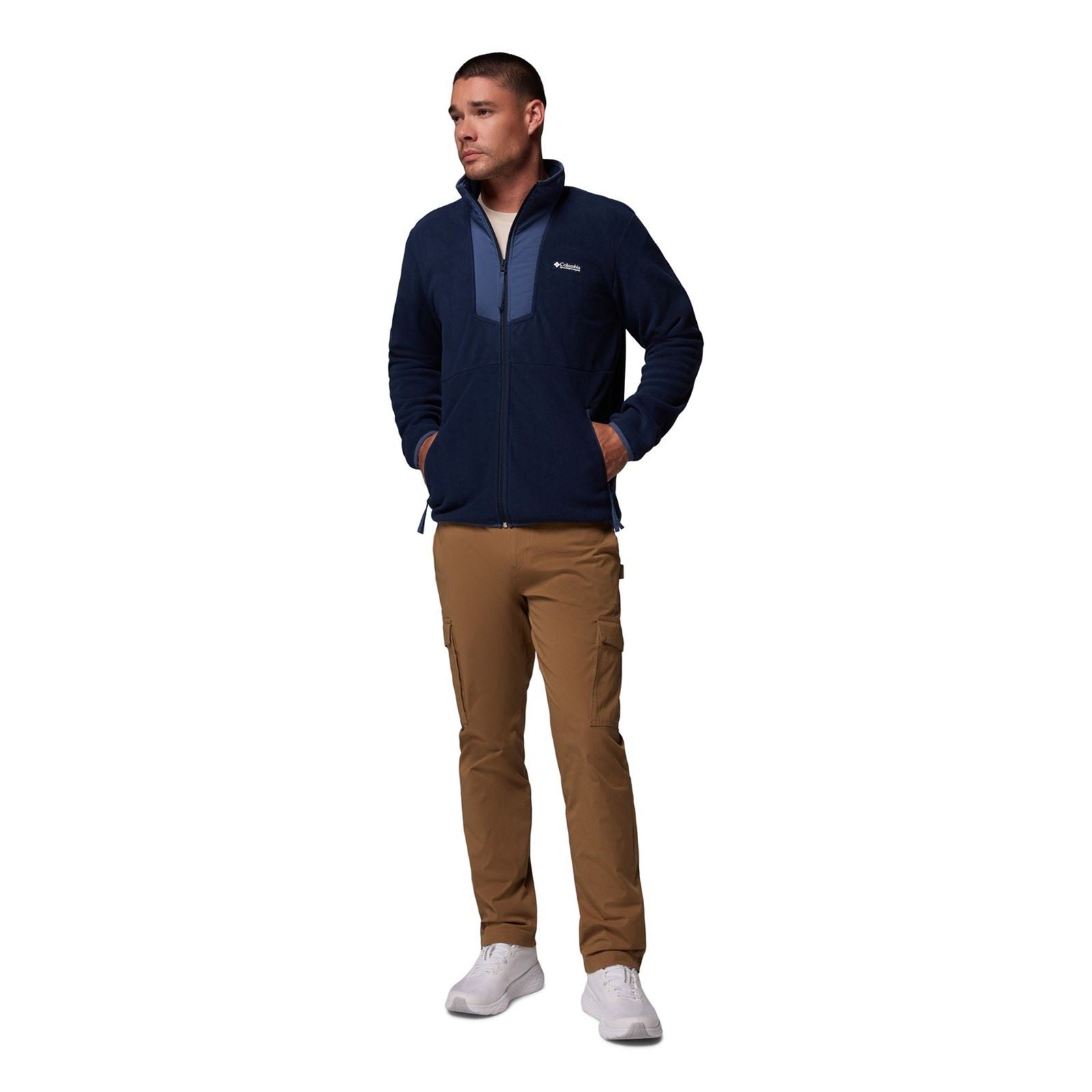 Columbia Sequoia Grove Full Zip Men's Blue Fleece Jacket