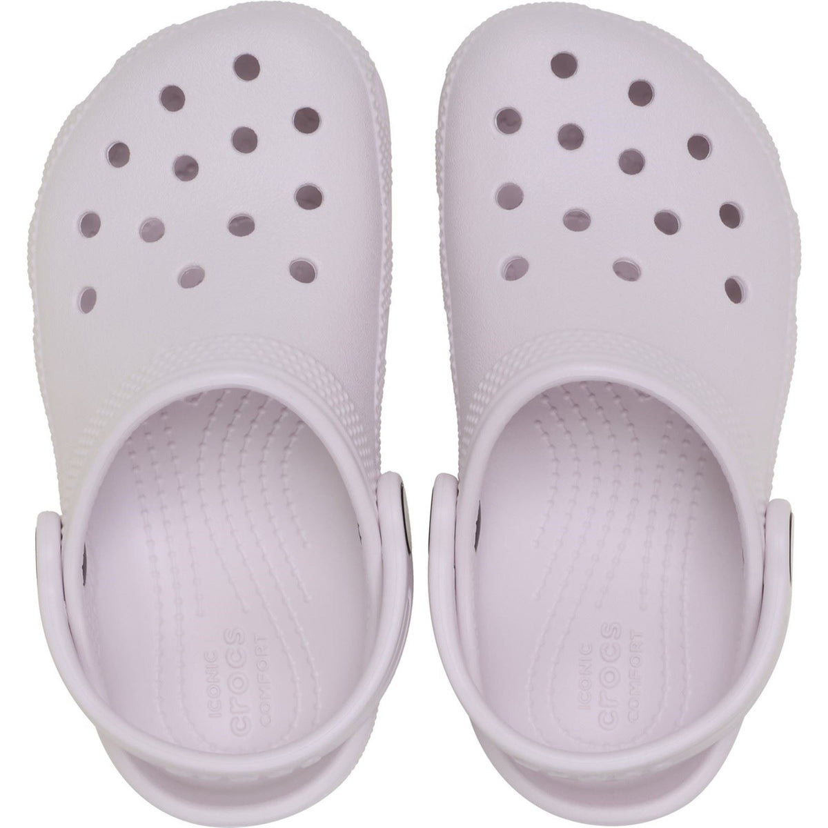 Crocs Classic Clog Toddler EVA Girl's Grape Ice Casual Shoes - Clogs