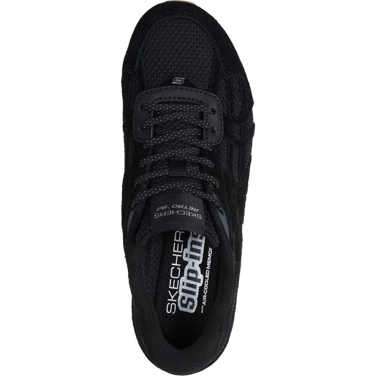 Skechers Retro Lite Oshare Leather Women's Black Trainers