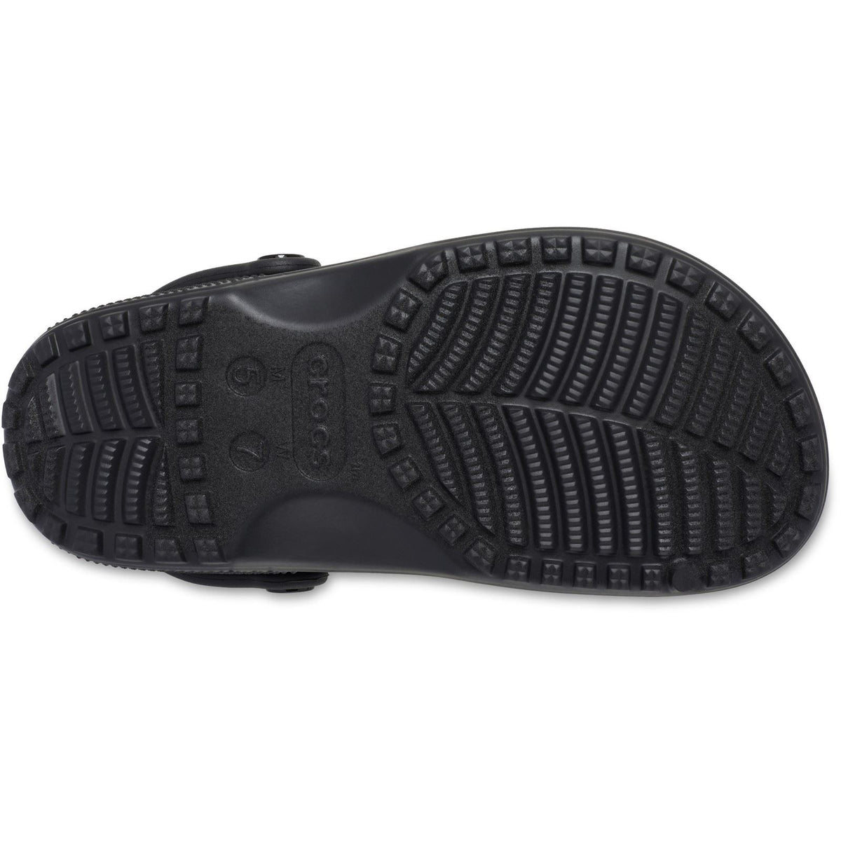 Crocs Classic Crafted Camo Textile Blend Men's Black Clogs