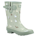 Cotswold Farmyard Mid Rubber Alpaca Wellington Boots