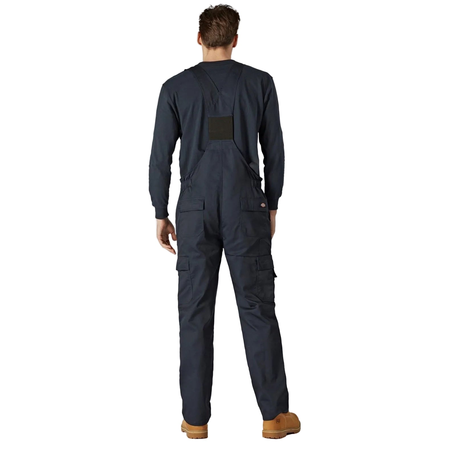 Dickies Everyday Bib and Brace Polyester Men's Blue Work Overall