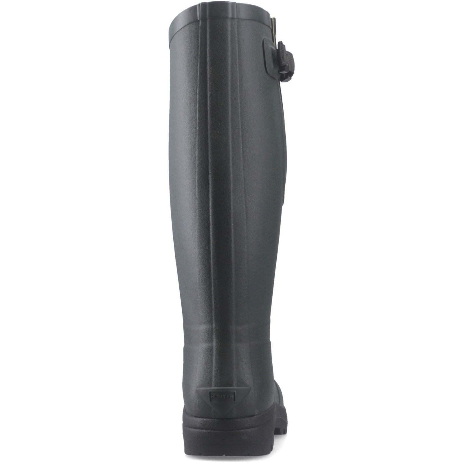 Hunter Balmoral MK II Boot Rubber Women's Black Wellington Boots