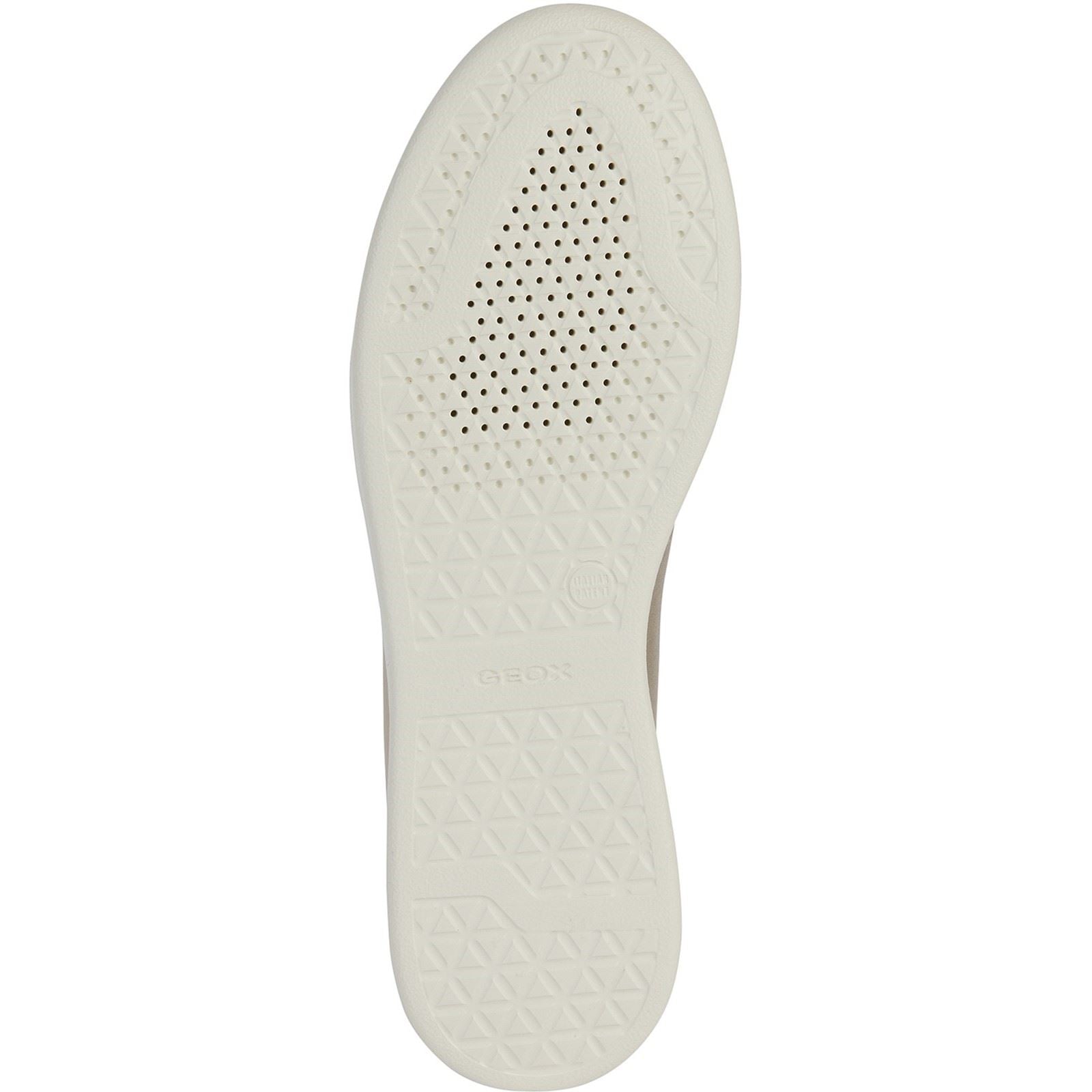 Geox D Jaysen B Leather Women's Light Gold/Optic White Trainers