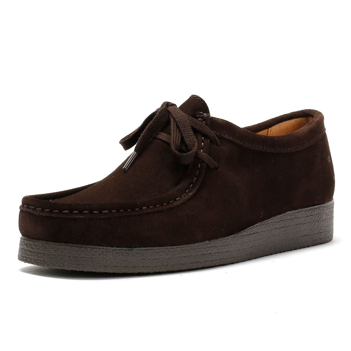 Tower London Apache Suede Men's Dark Brown Shoes
