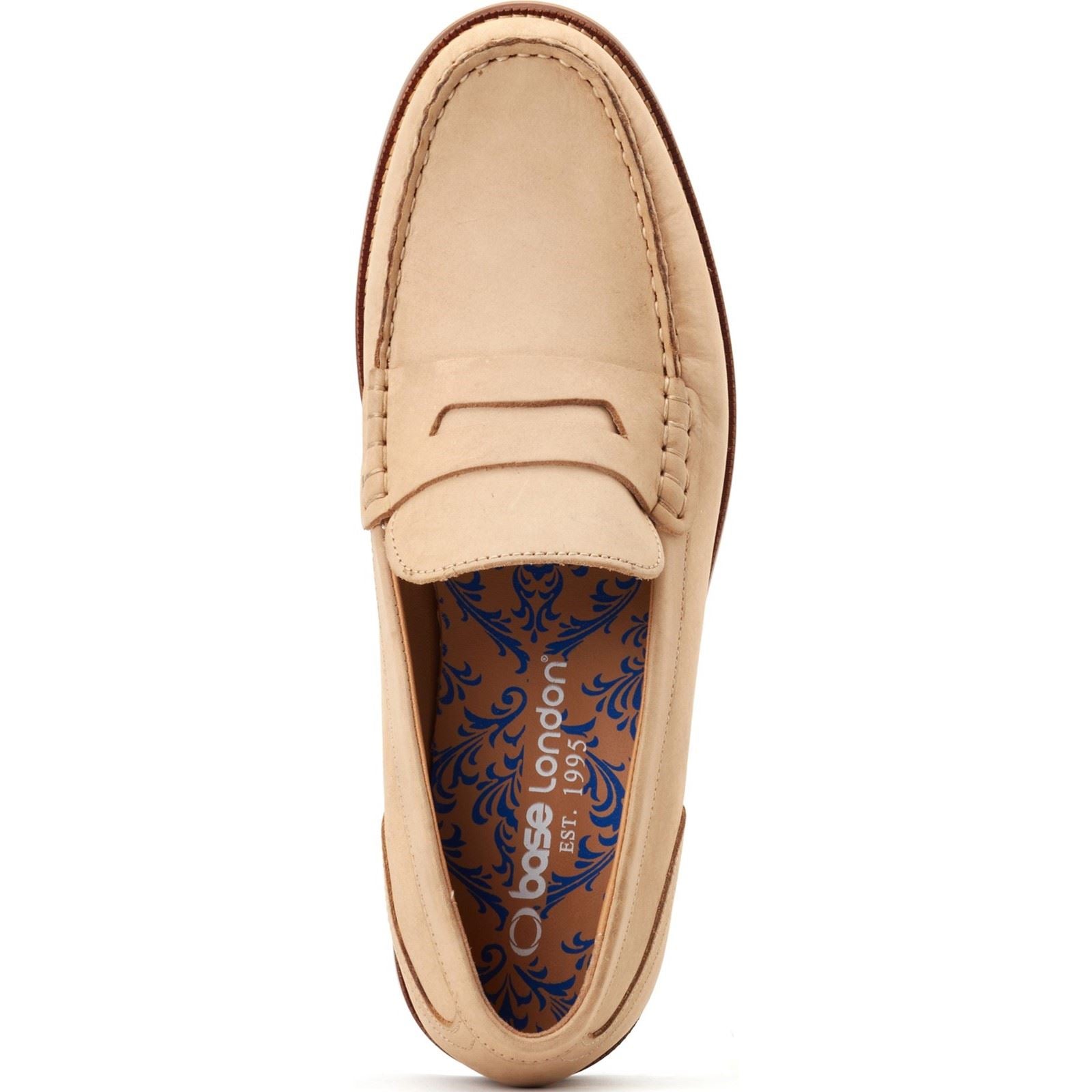 Base London Garfield Leather Men's Sand Standard Loafers