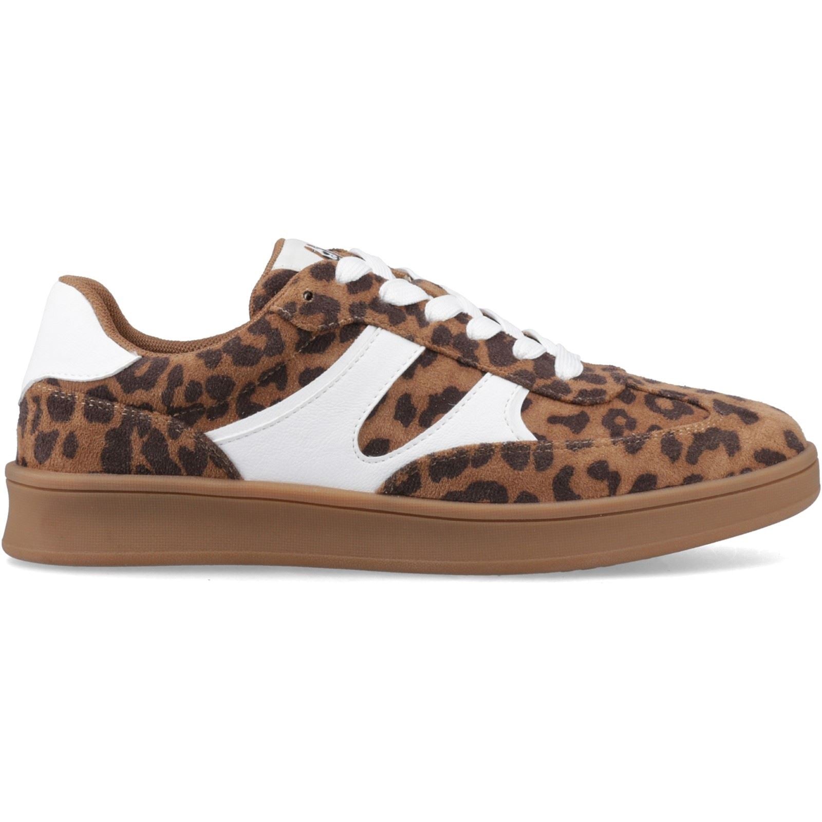 Hush Puppies Maura Textile Women's Leopard Trainers