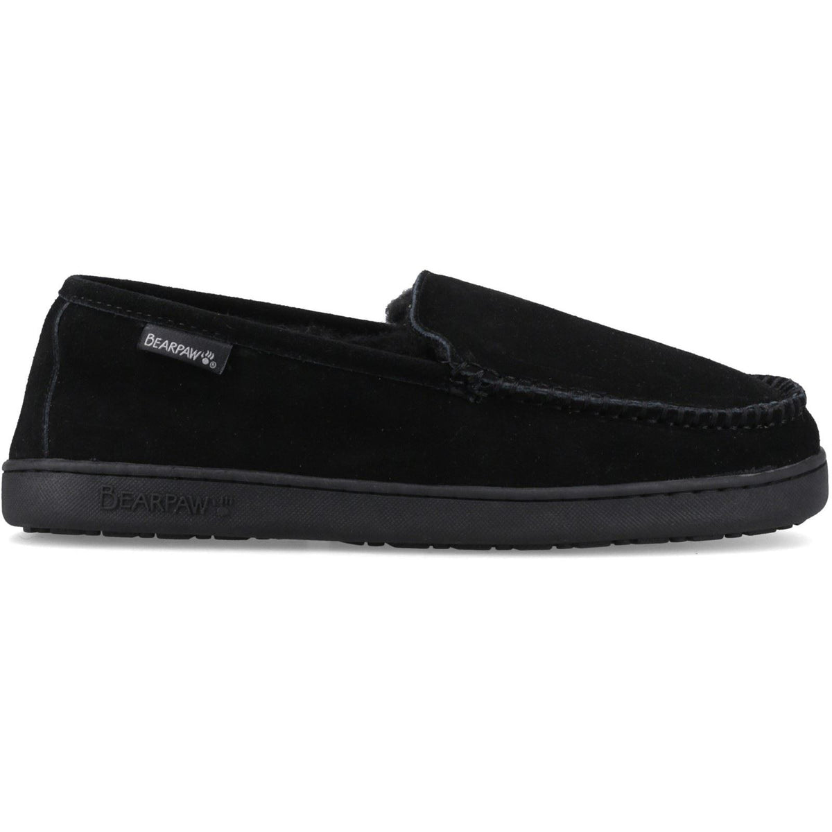Bearpaw Brian Suede Men's Black Slippers