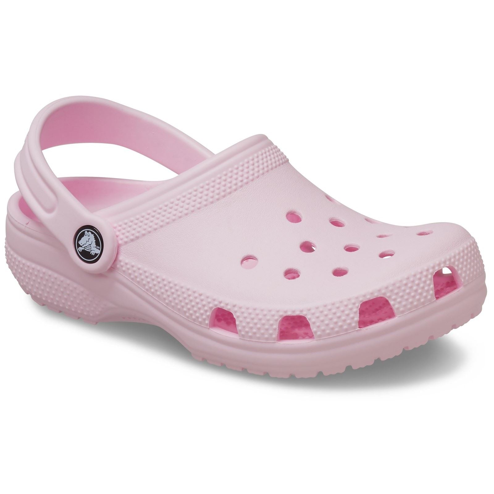 Crocs Kids' Classic Clog Synthetic Pink Milk Clogs