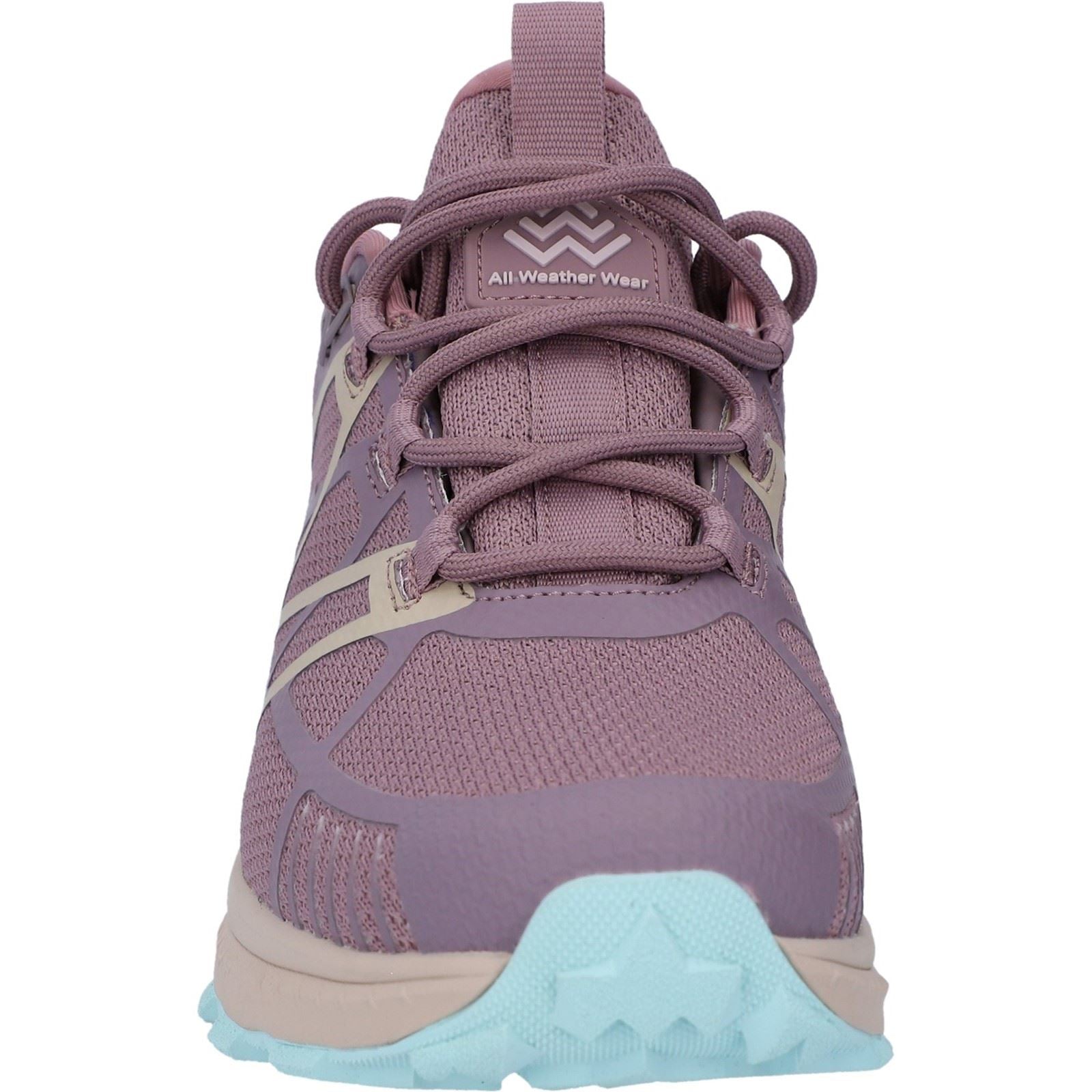 Hi-Tec Mauna Polyester Women's Toadstool/Sepia Rose Hiking Shoes