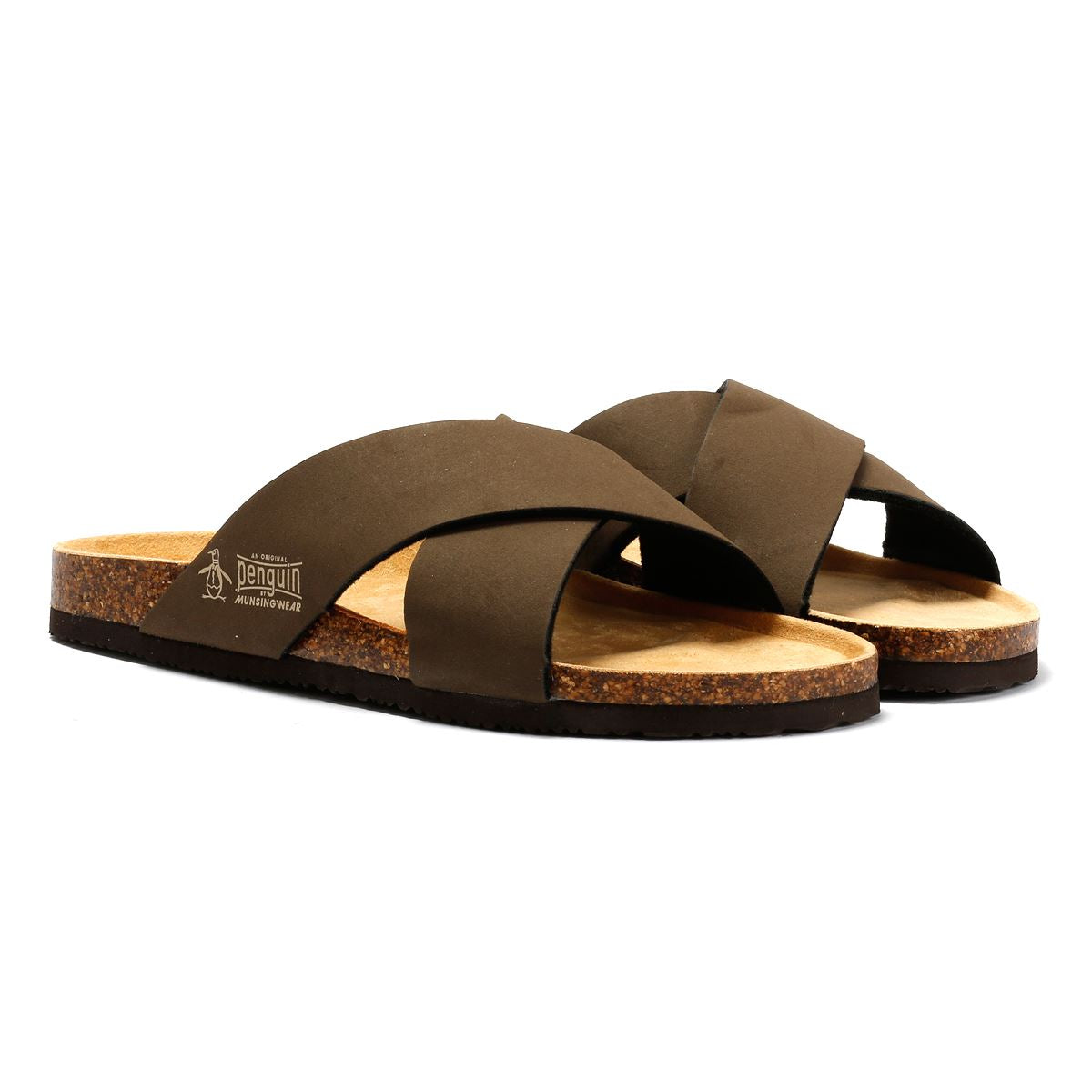 Penguin Pack Men's Brown Sandals
