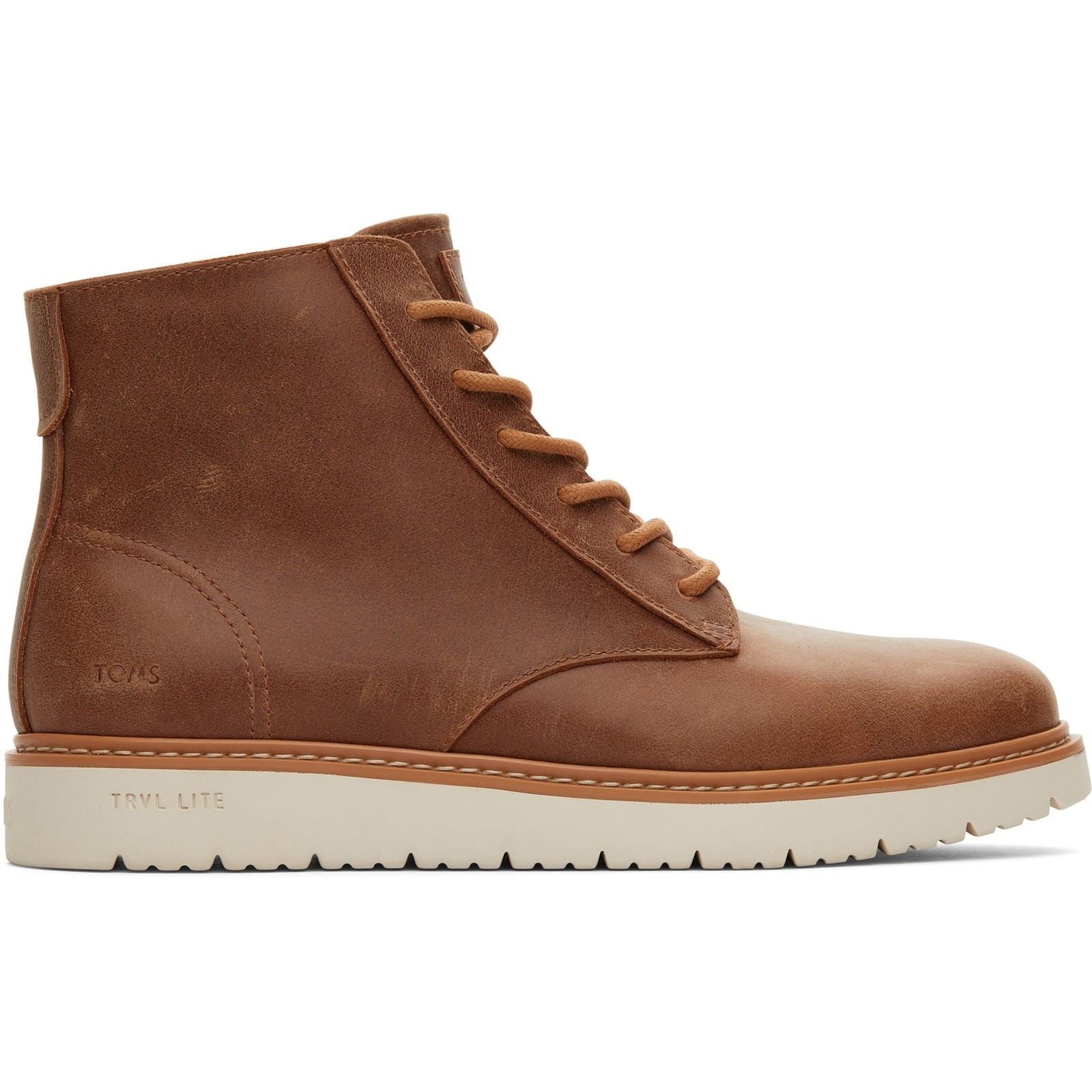 TOMS Navi TRVL Lite Ranger Leather Men's Tan Boots