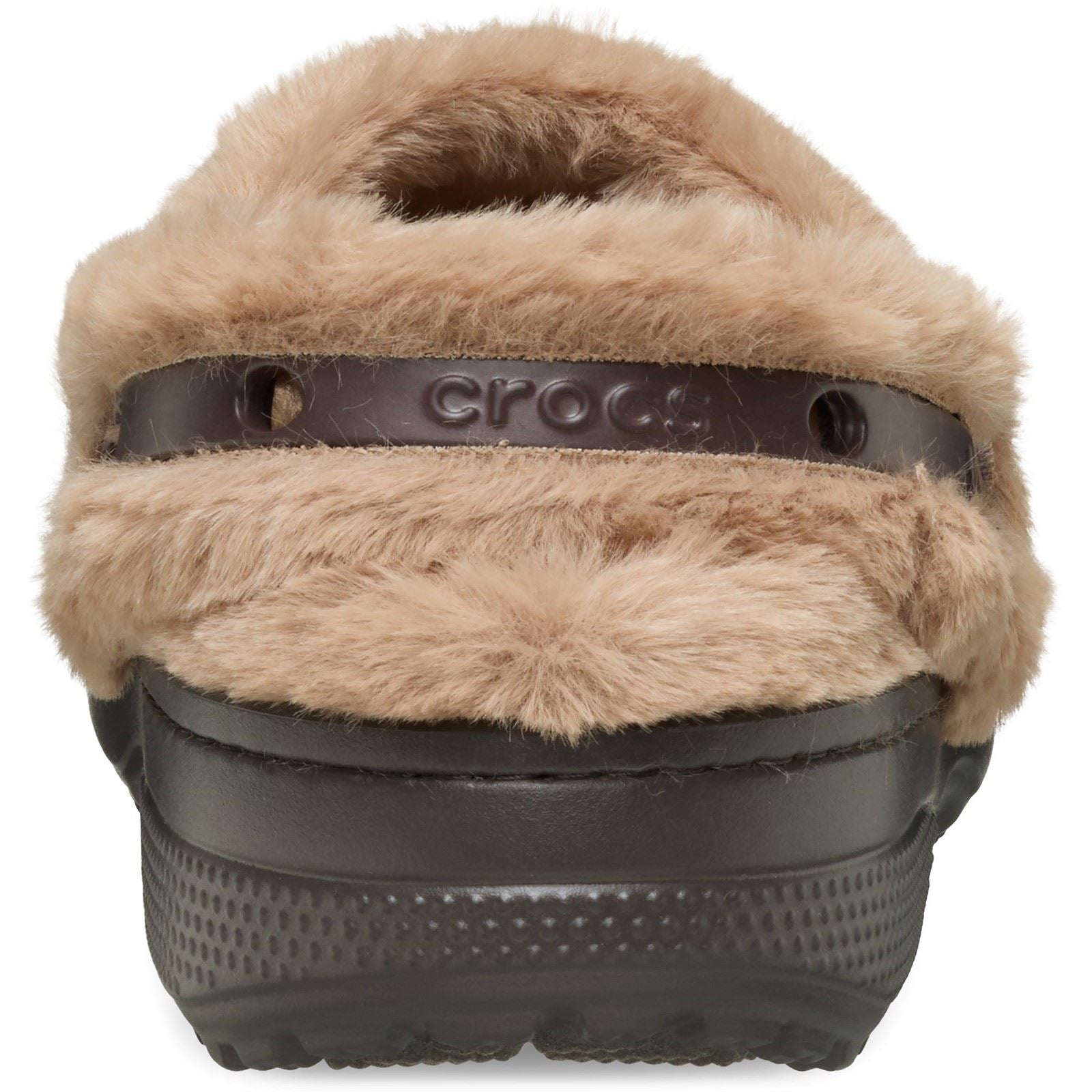 Crocs Classic Unfurgettable Polyester Women's Milk Chocolate Clogs