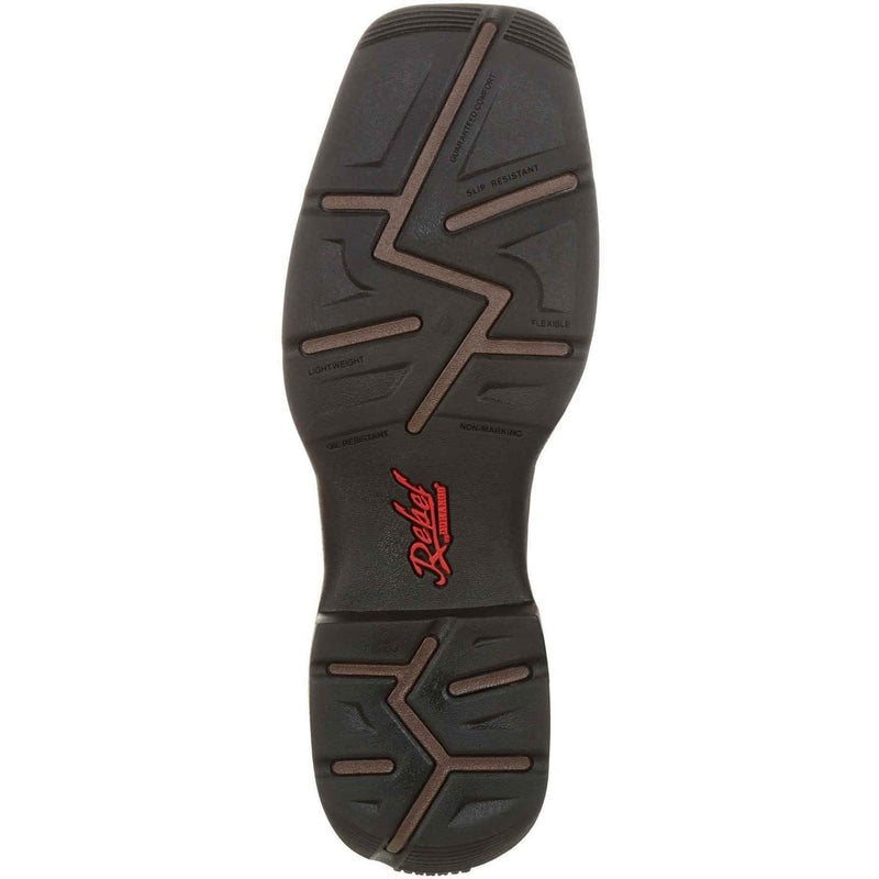 Durango Rebel Leather Men's Chocolate/Midnight Boots