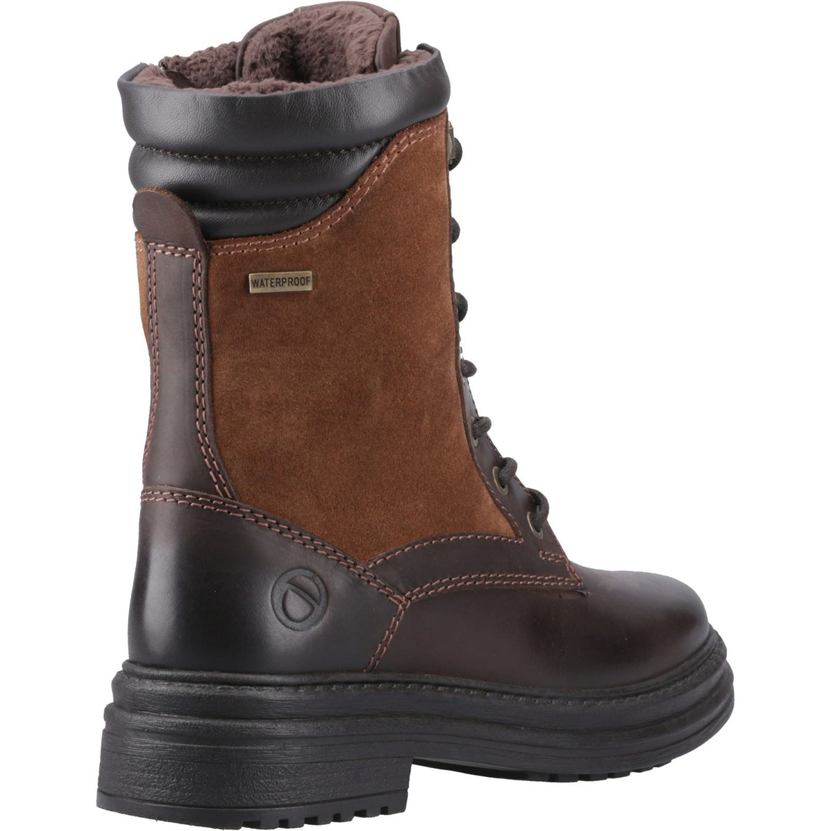 Cotswold Lacock Leather Women's Brown Boots