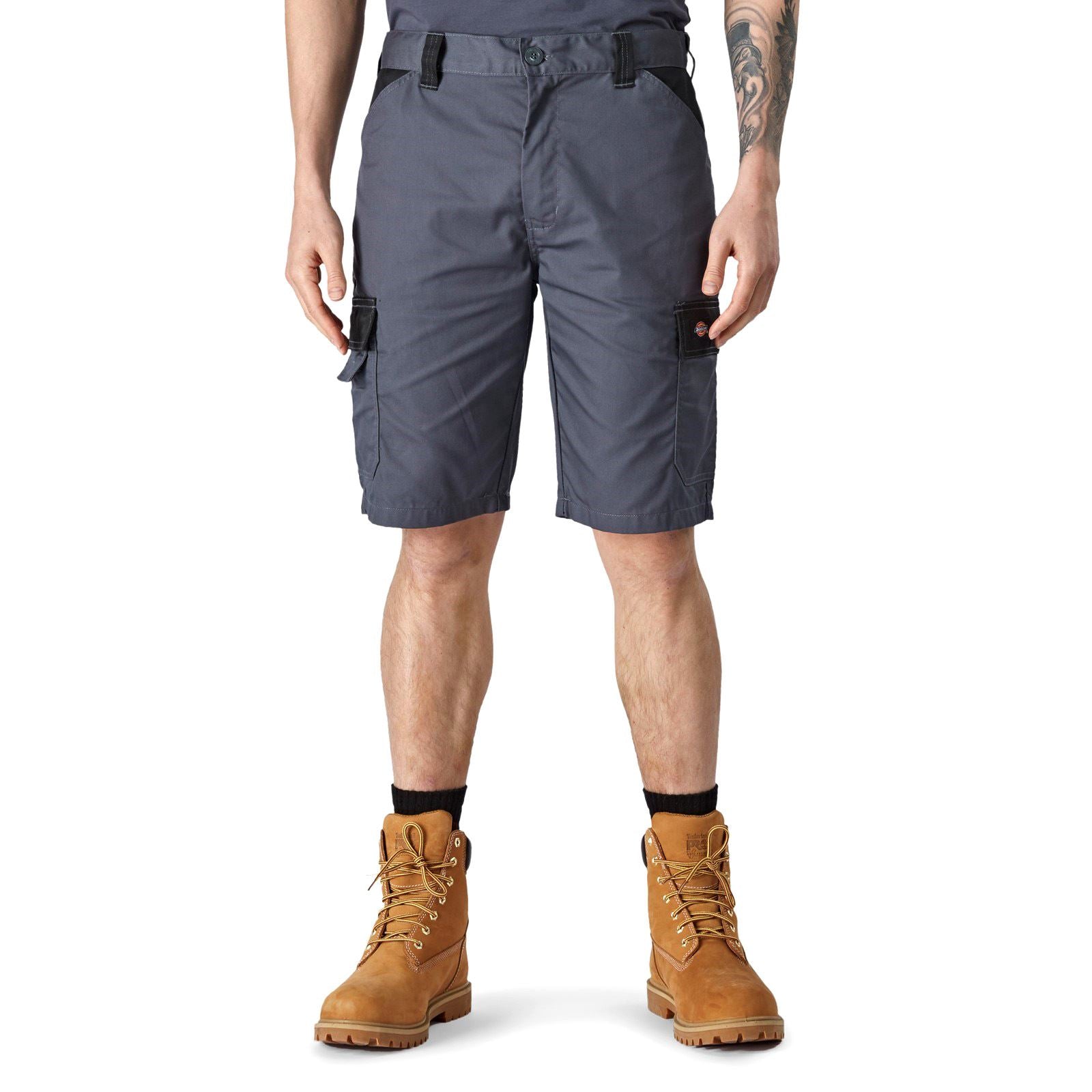 Dickies Everyday Polyester Men's Grey Knee-Length Shorts