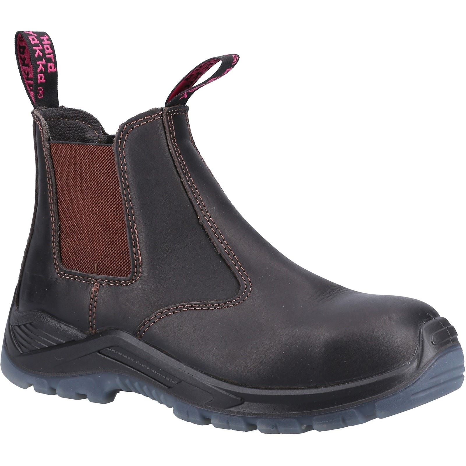 Hard Yakka Banjo Leather Women's Brown Safety Boots