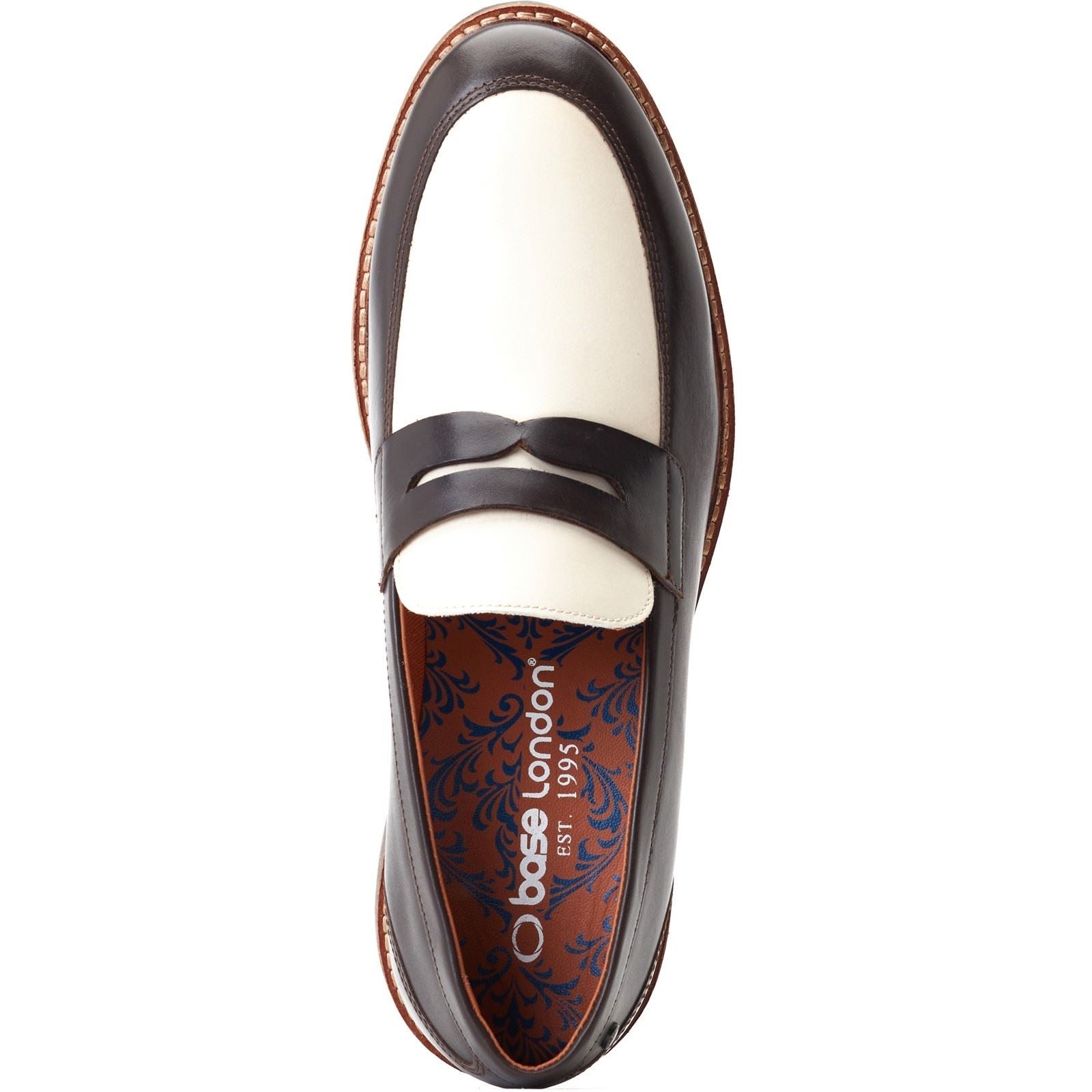 Base London Sid Leather Men's Brown/Beige Loafers