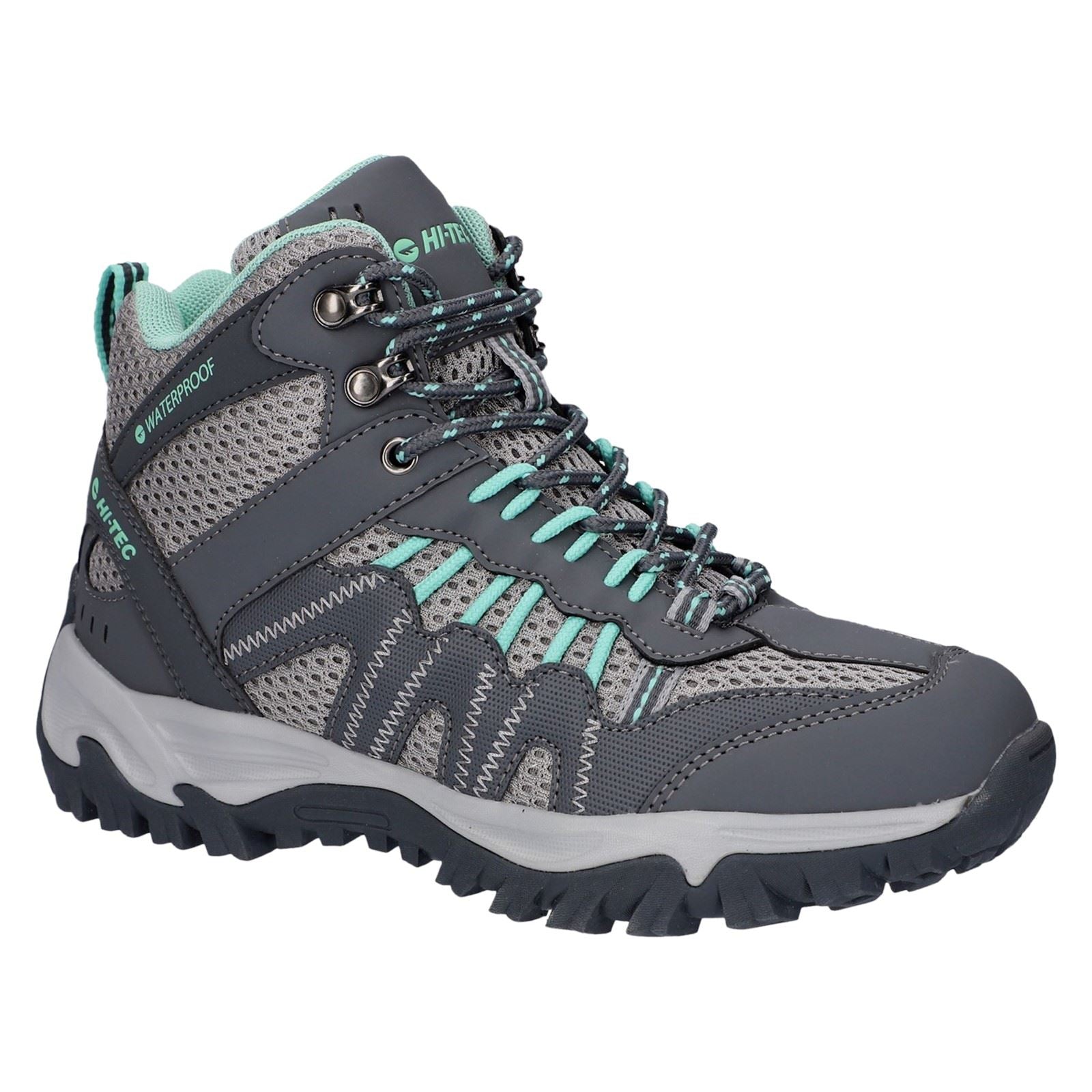 Hi-Tec Jaguar Mid Synthetic Women's Charcoal/Graphite/Cool Grey Hiking Boots