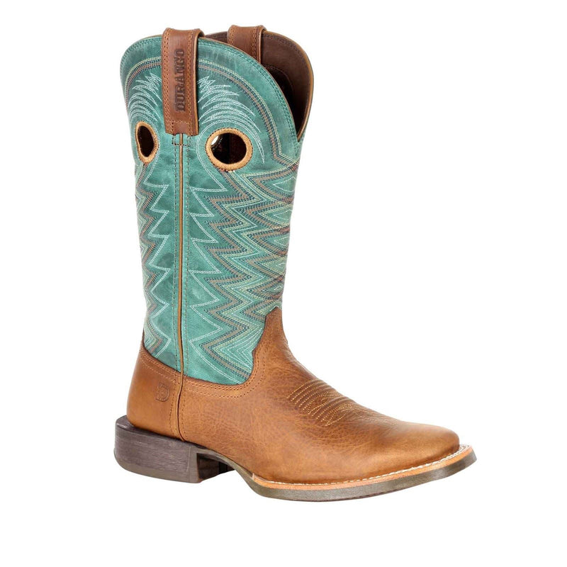 Durango Lady Rebel Pro Leather Women's Wheat/Tidal Teal Boots