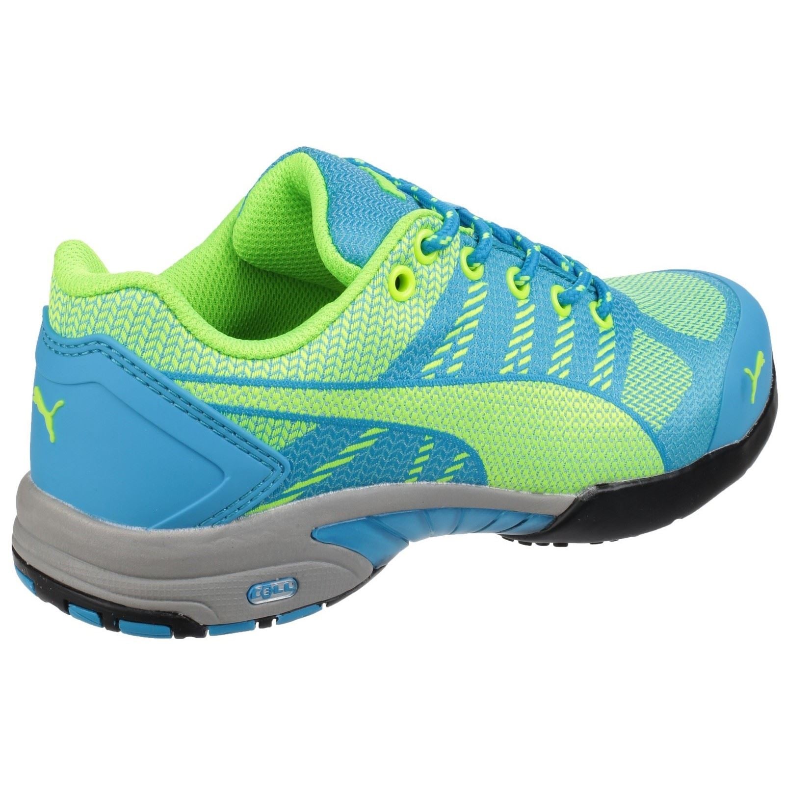 Puma Safety Celerity Knit Textile Women's Blue Safety Trainers