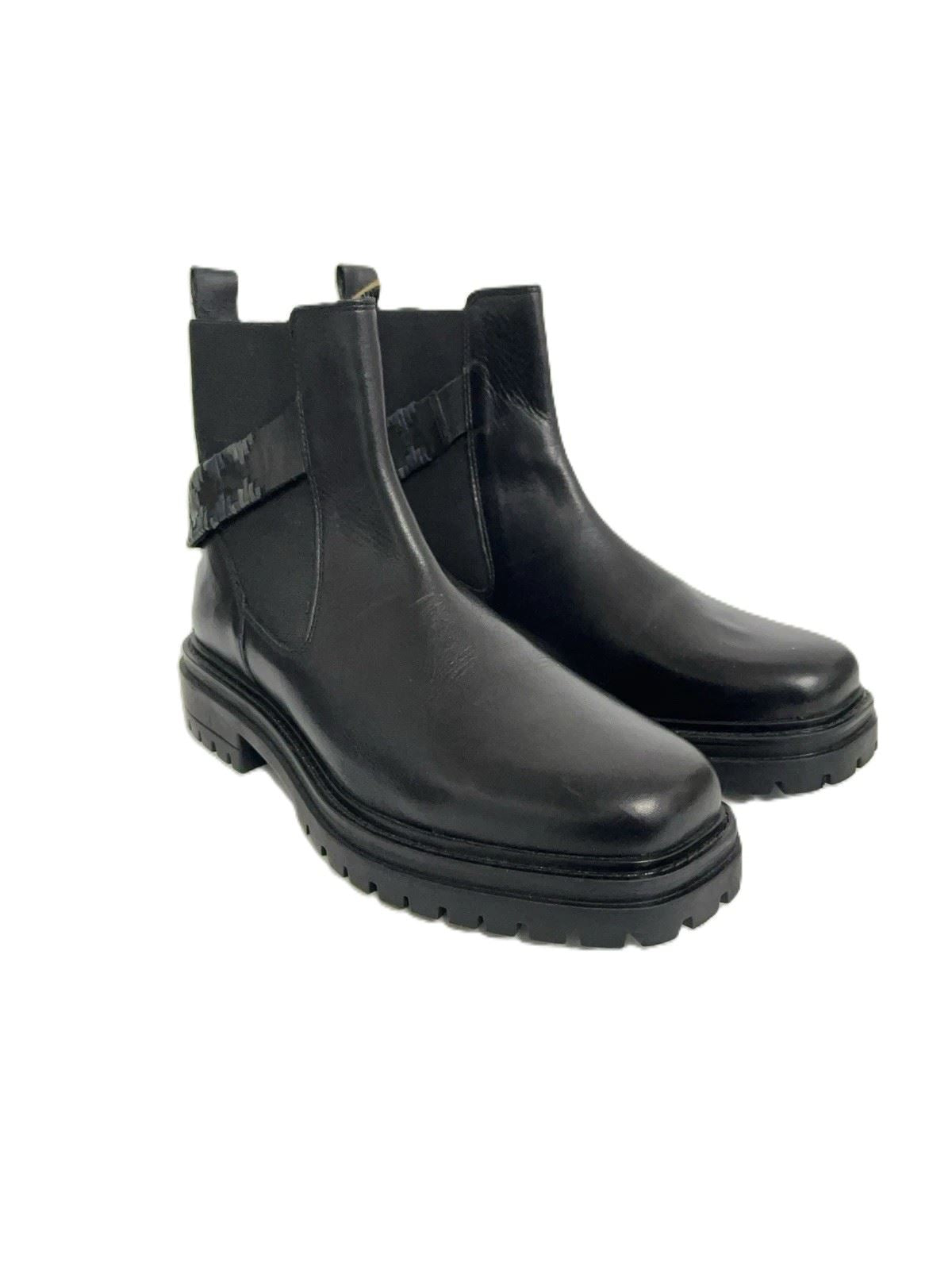 Osprey London The Guildford Chelsea Leather Women's Black Boots
