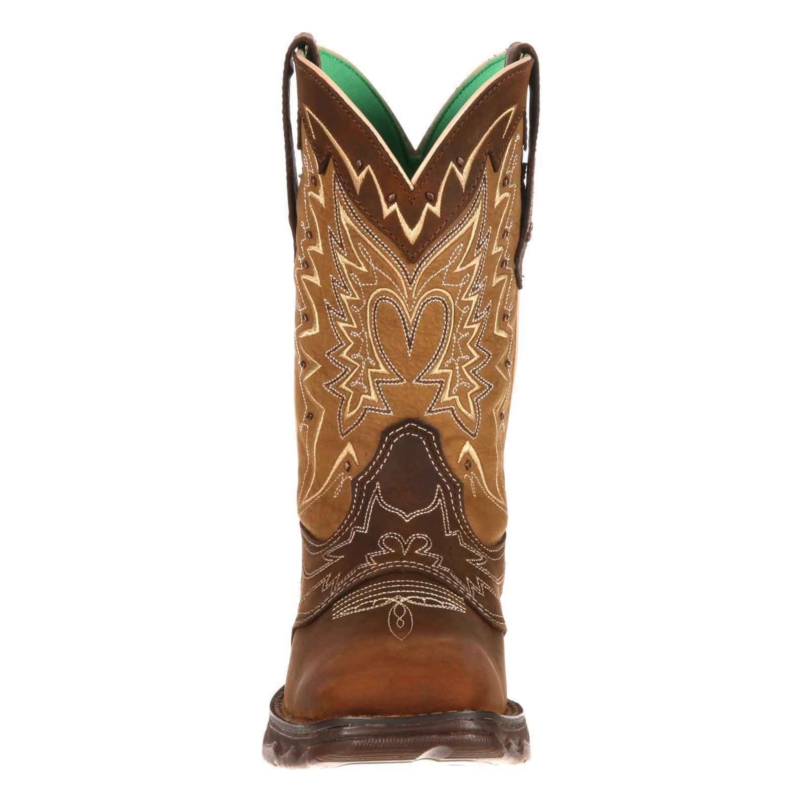 Durango Lady Rebel Leather Women's Nicotine/Brown Boots