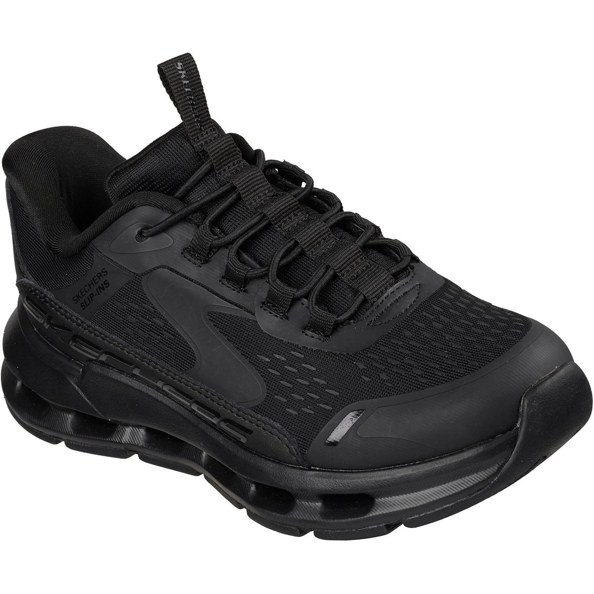 Skechers Glide Step Vista Lane Girl's Black Trainers