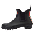 Hunter Original Chelsea Boot Logo Women's Black Boots