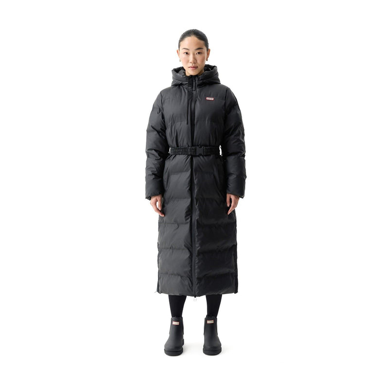 Hunter Hutchison Sonic Long Puffer Jacket Women's Black Puffer Jackets