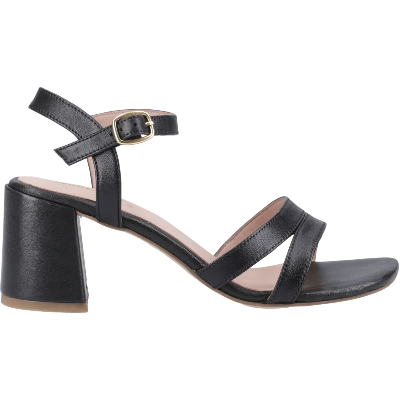 Hush Puppies Nalani Leather Women's Black Sandals
