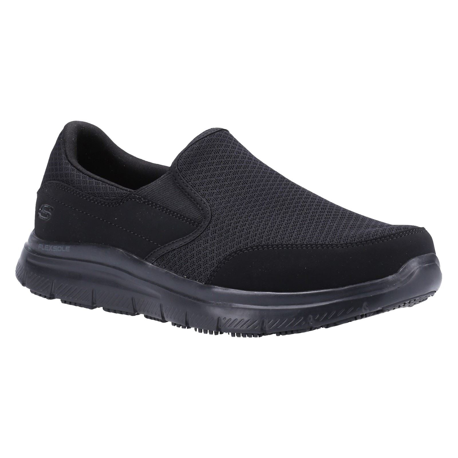 Skechers Workwear McAllen Wide Textile Men's Black Safety Trainers