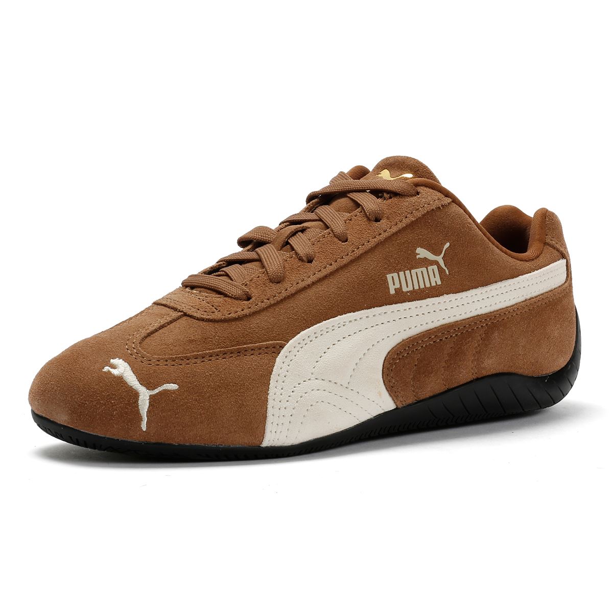 Puma Speedcat OG Leather Coffee/Ivory Trainers
